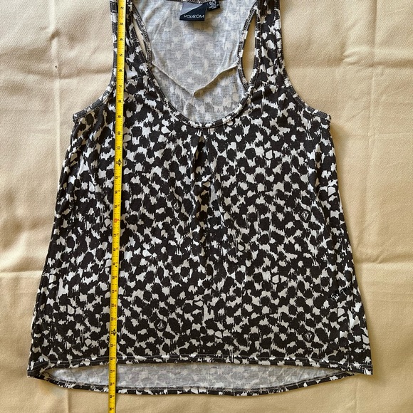 Volcom "Animal Style" Tank - Animal Print - Flowy Scoop Neck High Lo - Junior XL - Picture 10 of 16